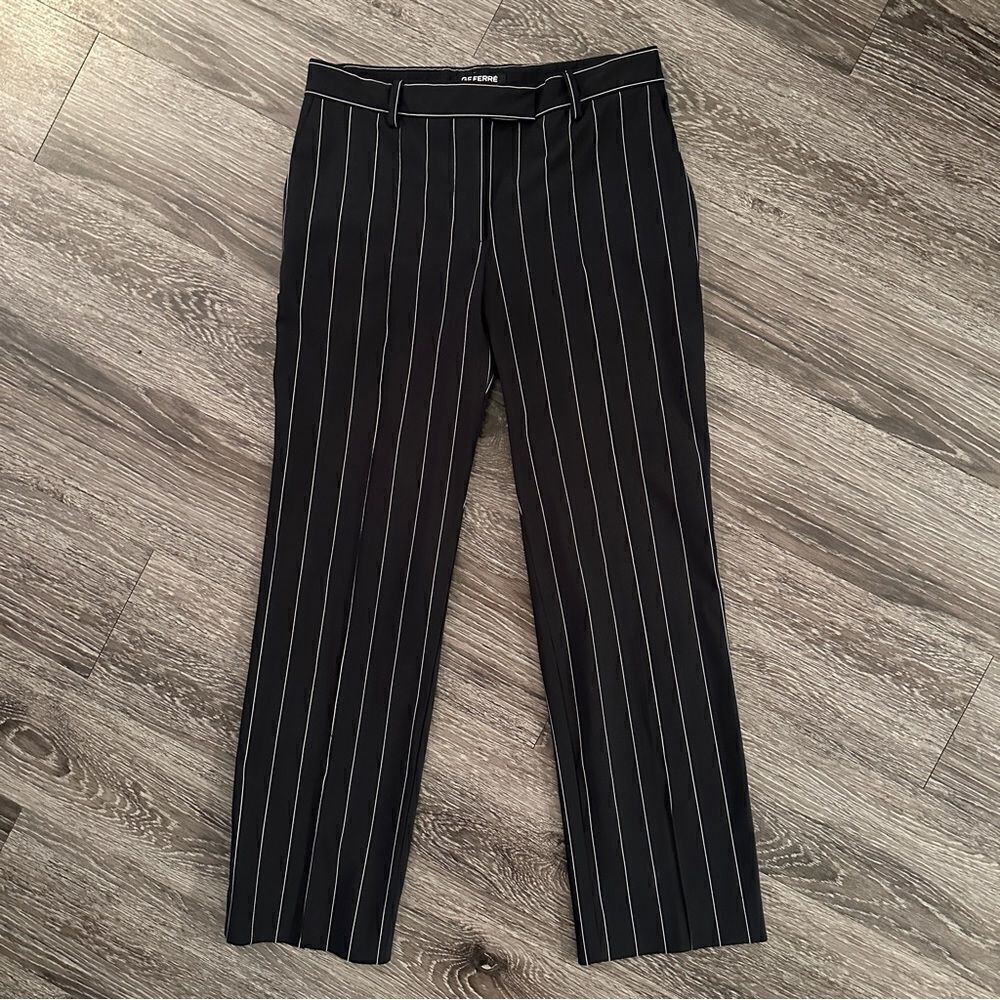 Gianfranco Ferre Pinstripe Trousers